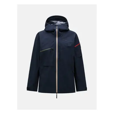 Bunda peak performance m alpine gore-tex jacket salute blue/ombre blue