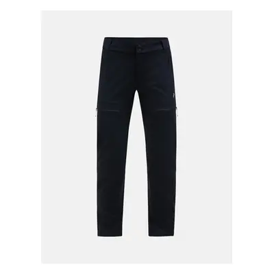 Kalhoty peak performance w stretch trek pants black/black