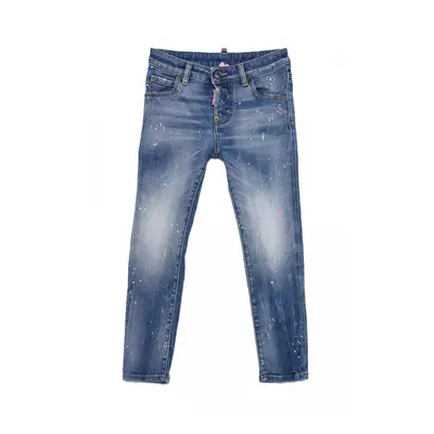 Džíny dsquared2 cool girl jean trousers blue denim