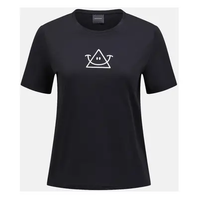 Tričko peak performance w explore graphic tee black