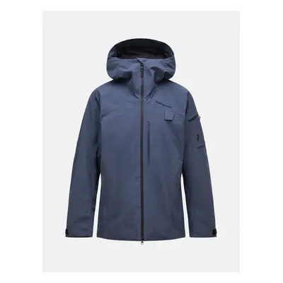 Bunda peak performance m alpine gore-tex 2l jacket ombre blue/orange dune/shallow