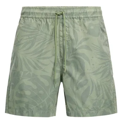 Šortky woolrich tropical print short sage flower