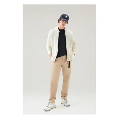 Kalhoty woolrich easy pant beach sand