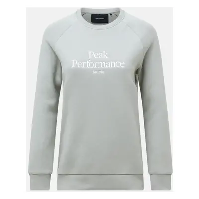 Mikina peak performance w original crew limit green