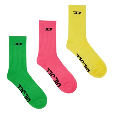 Ponožky diesel skm-ray-threepack socks multicolor14