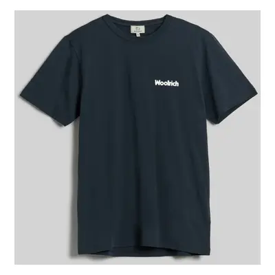 Tričko woolrich outdoor t-shirt melton blue