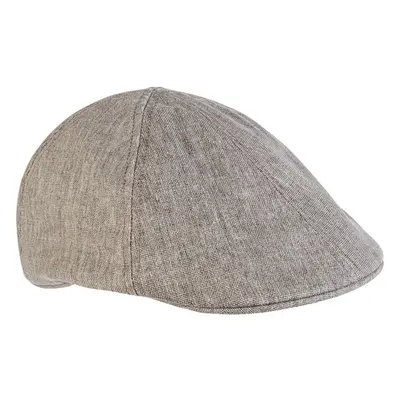 Čepice camel active flat cap linen stone gray