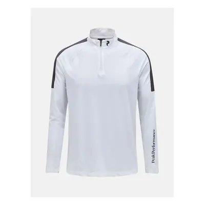 Mikina peak performance m half zip baselayer white