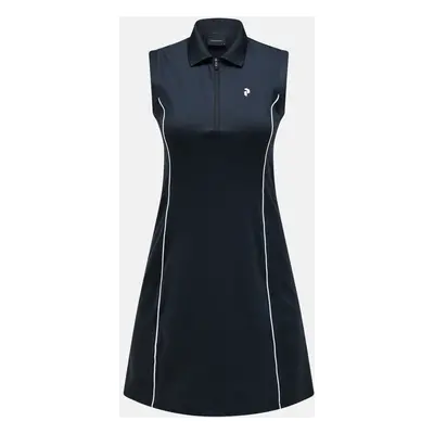 Šaty peak performance w pique dress black