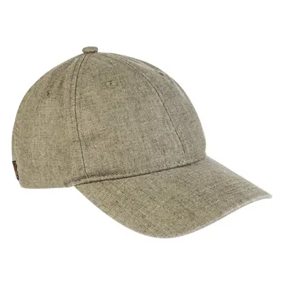 Čepice camel active cotton/linen cap leaf green