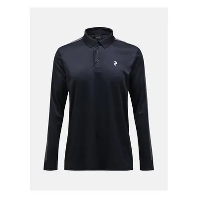 Polokošile peak performance player ls polo black