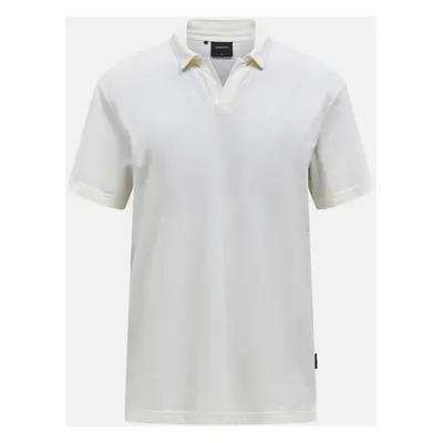 Polokošile peak performance m coolmax polo vintage white