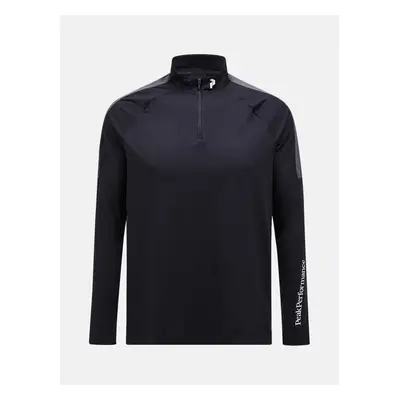 Mikina peak performance m half zip baselayer black