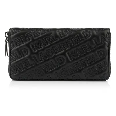 Peněženka karl lagerfeld k/essential kuilt cont wllt black