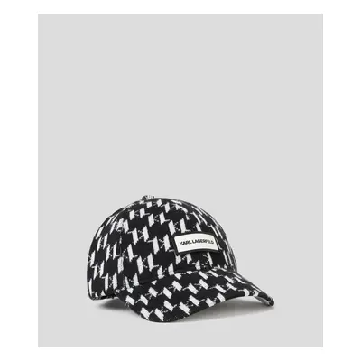 Kšiltovka karl lagerfeld k/monogram cap black