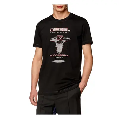 Tričko diesel t-diegor-k69 t-shirt black4