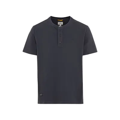 Tričko camel active henley 1/2 arm blue