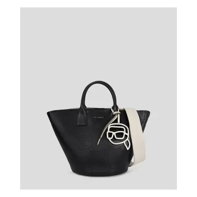 Kabelka karl lagerfeld k/ikonik 2.0 perforated tote black