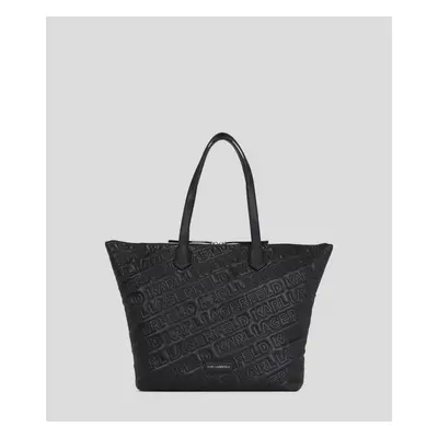 Kabelka karl lagerfeld k/essential kuilt lg tote black