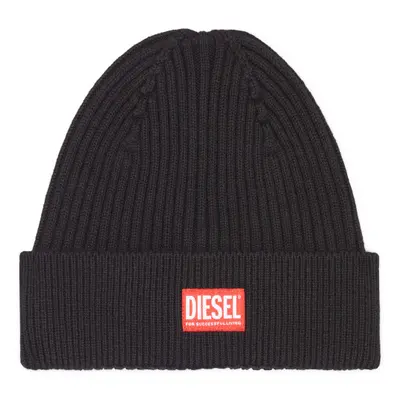 Čepice diesel k-coder-h 2x2 cap black4