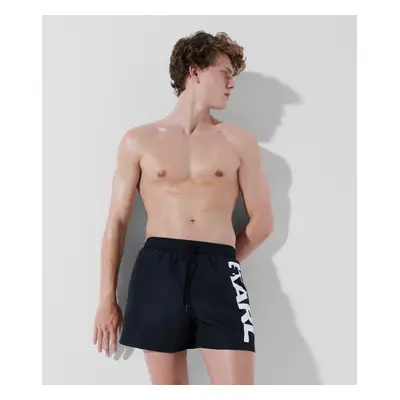 Plavky karl lagerfeld karl logo short boardshorts black