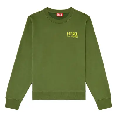 Mikina diesel s-ginn-k42 sweat-shirt bronze green