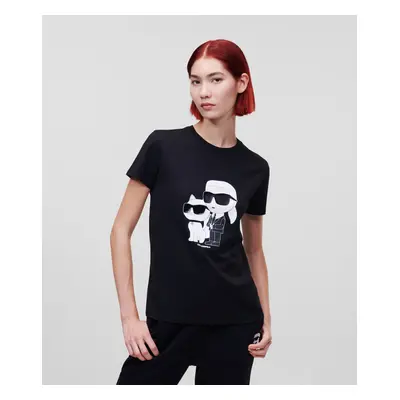 Tričko karl lagerfeld ikonik 2.0 t-shirt black