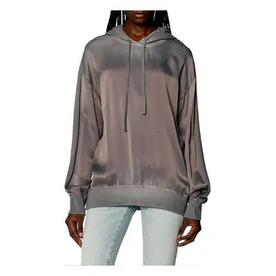 Mikina diesel f-buxt-hood-sc sweat-shirt frost gray