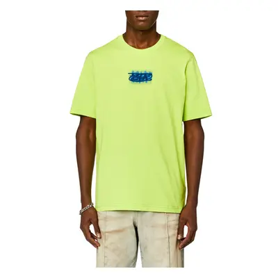 Tričko diesel t-just-n4 t-shirt acid lime