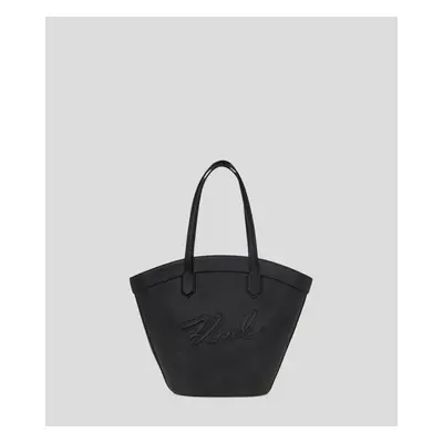 Kabelka karl lagerfeld k/signature tulip md tote black