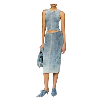 Šaty diesel m-taryn dress faded denim