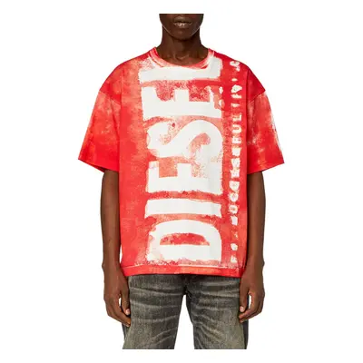 Tričko diesel t-boxt-bisc t-shirt red