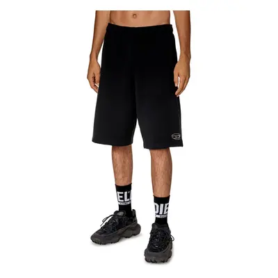 Teplákové šortky diesel p-marshy-od shorts black4