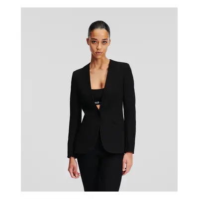 Blejzr karl lagerfeld punto jacket black