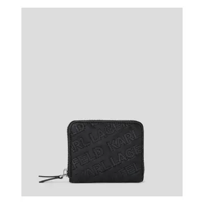 Peněženka karl lagerfeld k/essential kuilt sm zip wllt black