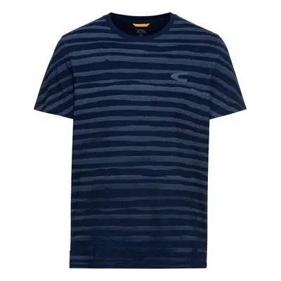 Tričko camel active henley 1/2 arm blue