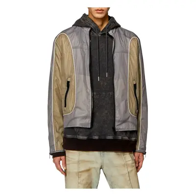 Bunda diesel j-blinkid-a jacket frost gray