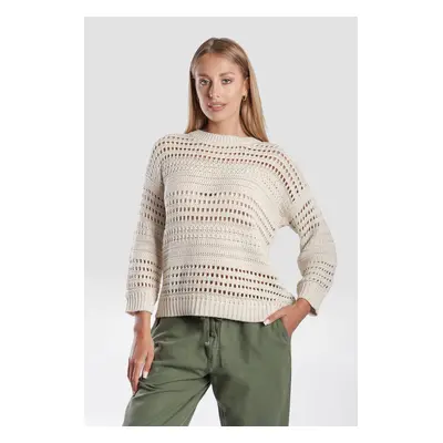 Svetr camel active knitwear sand