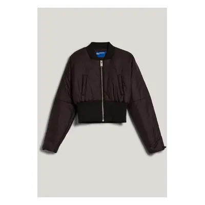 Bunda karl lagerfeld jeans klj high rib bomber black