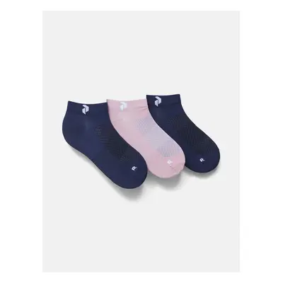 Ponožky peak performance low sock 3-pack blue shadow