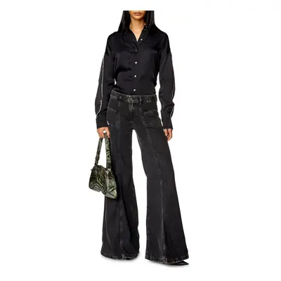 Džíny diesel d-akii trousers black