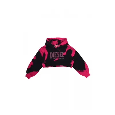 Mikina diesel skralogot&d sweat-shirt strawberry red