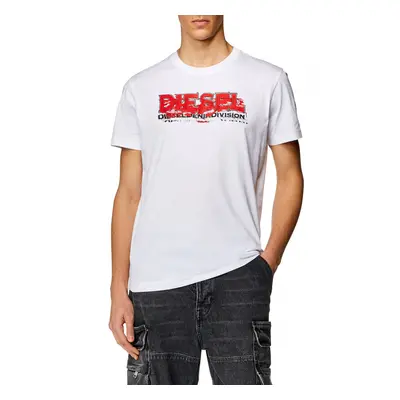 Tričko diesel t-diegor-k70 t-shirt bright white