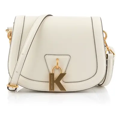 Crossbody karl lagerfeld k/lock md crossbody off white