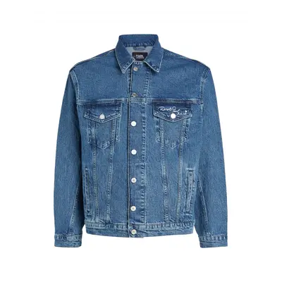 Bunda karl lagerfeld klxdisney denim jacket mid blue denim