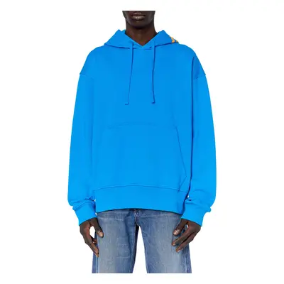 Mikina diesel s-macs-hood-g6 sweat-shirt brilliant blue