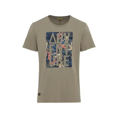 Tričko camel active t-shirt khaki