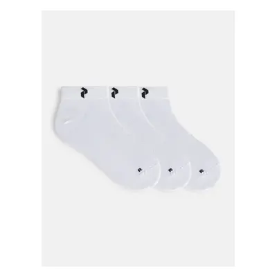 Ponožky 3-pack peak performance low sock white