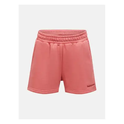 Šortky peak performance w original small logo shorts trek pink/5bh warm blush