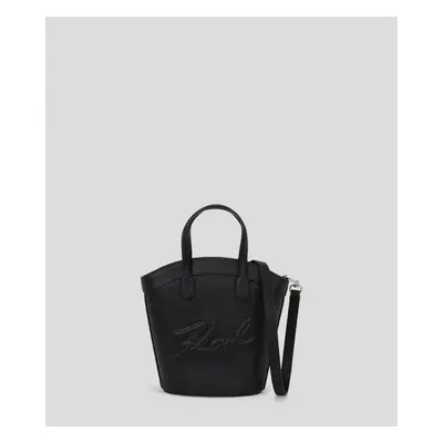 Kabelka karl lagerfeld k/signature tulip sm tote black